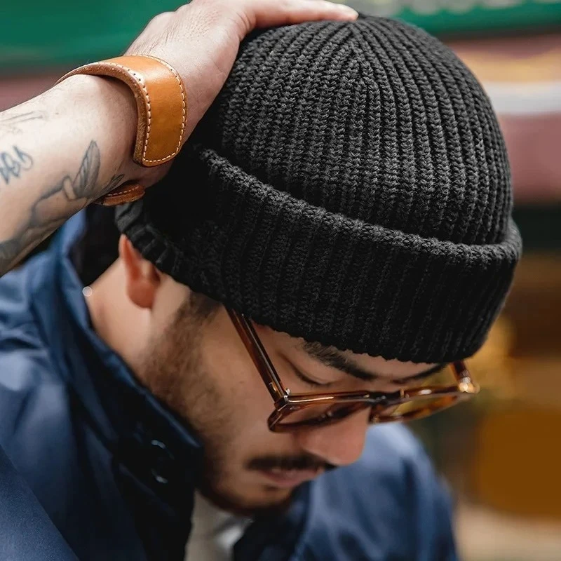 남성 겨울 Skullies Beanies 여성용 모자  - Muffler Men Wool 리뷰 및 가격