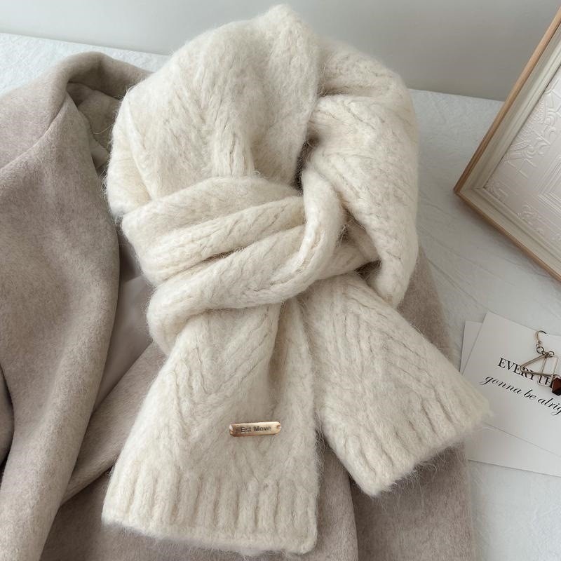 고급 품질의 울 소재 스카프, 여성용 및 남성용, 겨울 - Muffler Men Wool 리뷰 및 가격