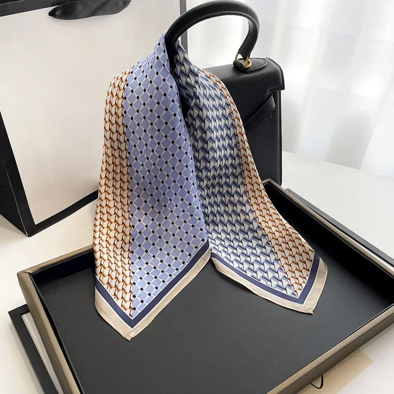 새로운 스카프 여성 봄 인쇄 100% 진짜 실크 스카프 - Scarf Silk Square 리뷰 및 가격