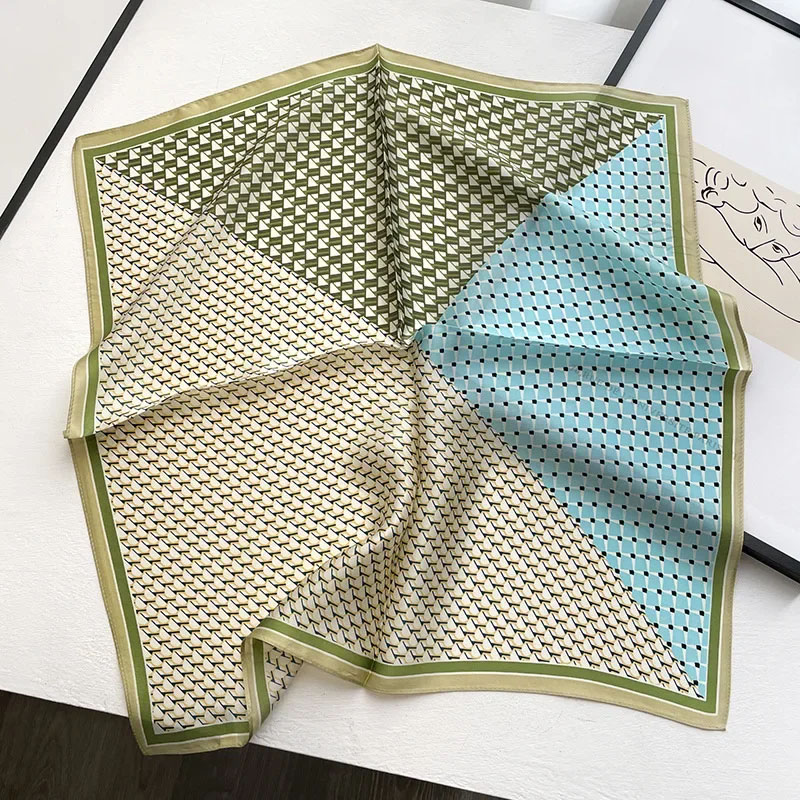 새로운 스카프 여성 봄 인쇄 100% 진짜 실크 스카프 - Scarf Silk Square 리뷰 및 가격