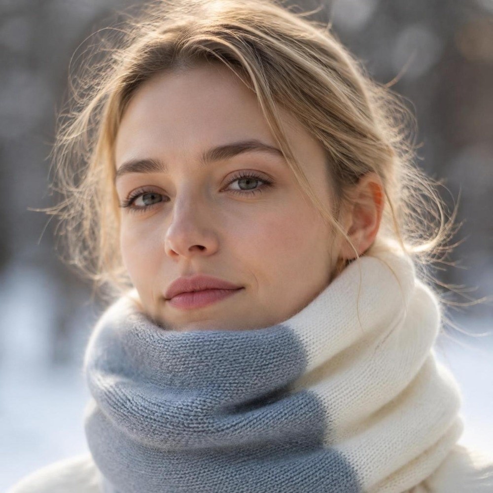 부드러운 배색 무한대 스카프 니트 방풍 루프 넥 게이터 - Infinity Scarf Knit 리뷰 및 가격