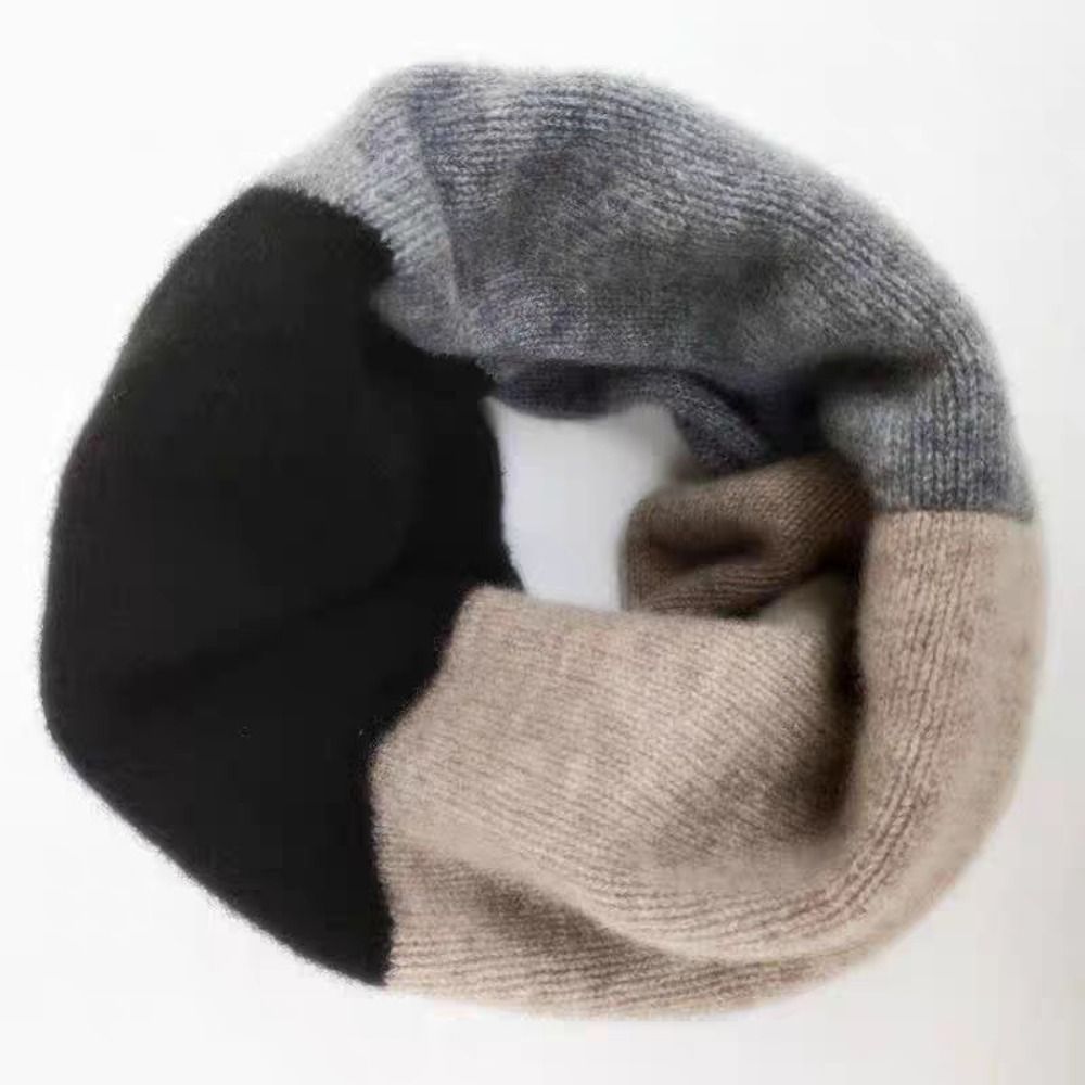 부드러운 배색 무한대 스카프 니트 방풍 루프 넥 게이터 - Infinity Scarf Knit 리뷰 및 가격