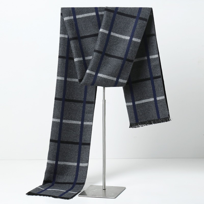 디자이너 브랜드 체크 남성 스카프 겨울용 따뜻한 캐시미 - Muffler Men Wool 리뷰 및 가격