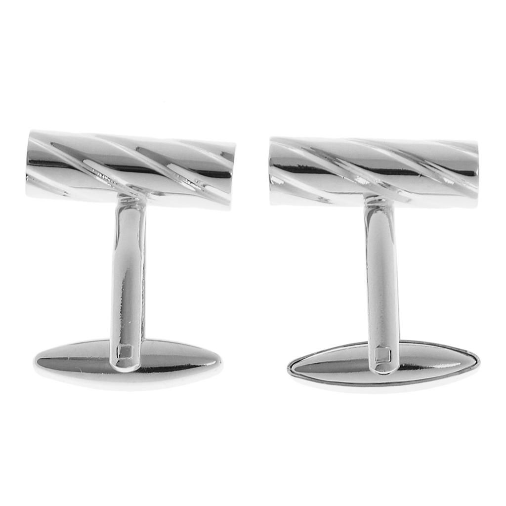 세련된 조개 모양 커프스 버튼, 남성용 황동 커프스 버 - Tie Clip Silver 리뷰 및 가격