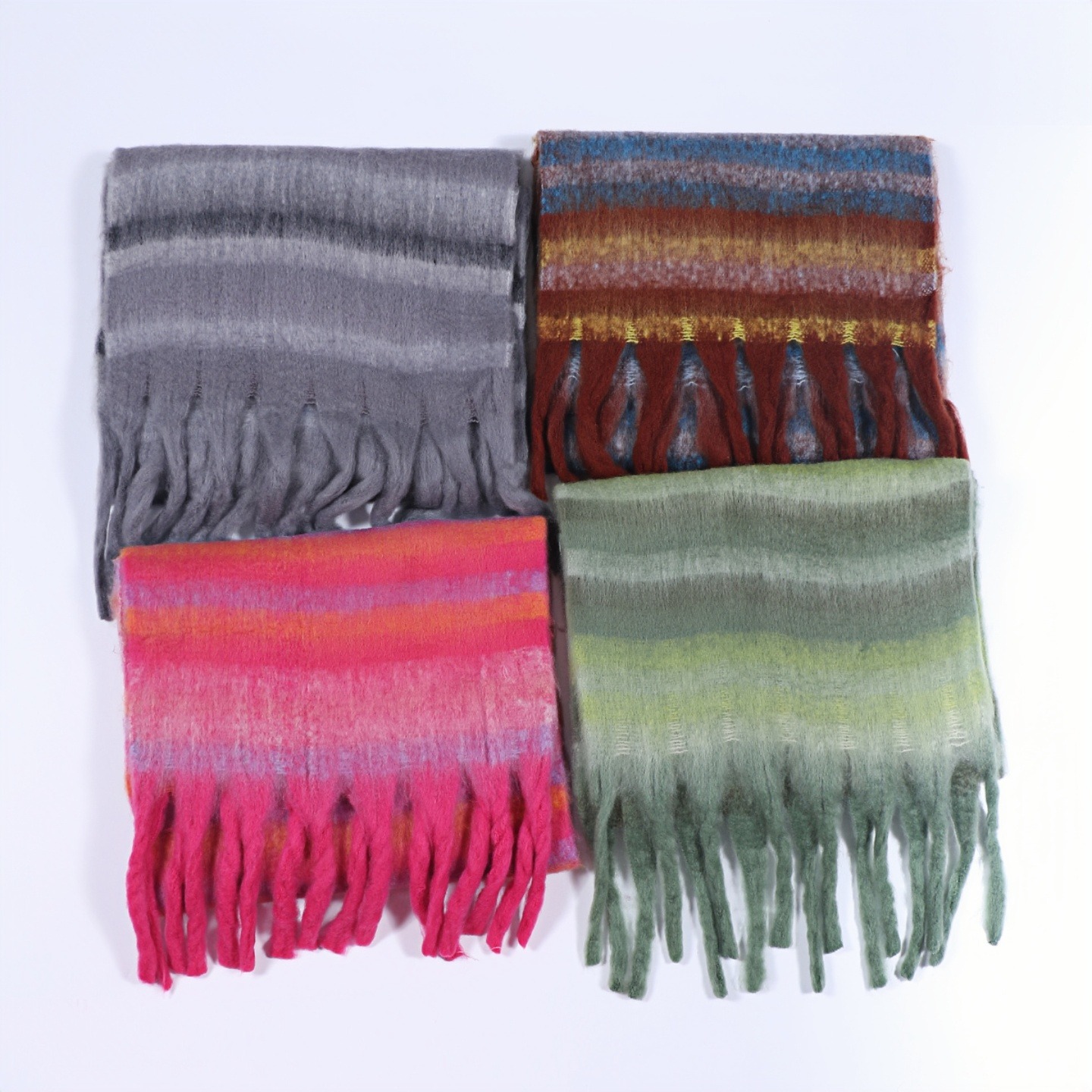여성용 겨울 스카프 캐시미어 따뜻한 스트립 파시미나 담 - Woven Scarf Blanket 리뷰 및 가격