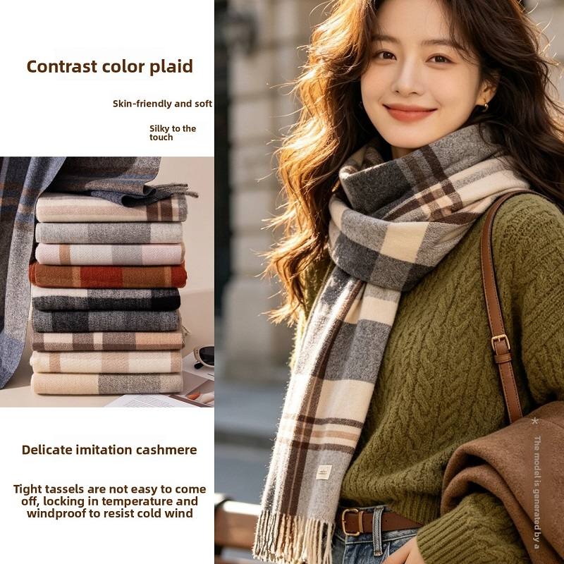 두꺼운 소재의 넥 스카프, 일상복에 어울리는 튜브형 스 - Infinity Scarf Knit 리뷰 및 가격