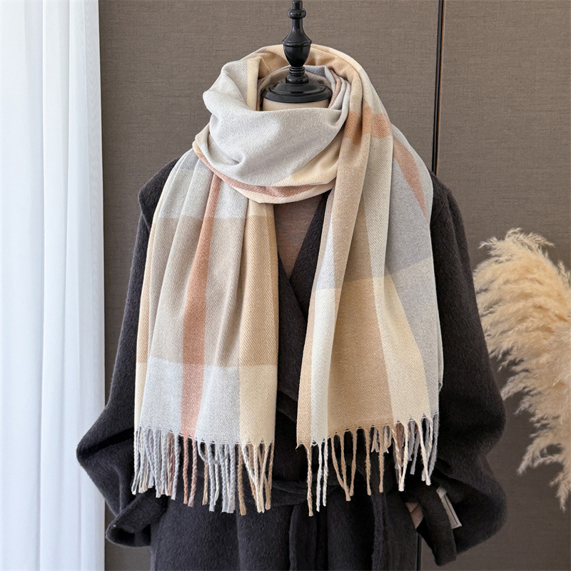 여성용 인조 캐시미어 블랭킷 스카프 190*68CM 태 - Pashmina Wrap Large 리뷰 및 가격