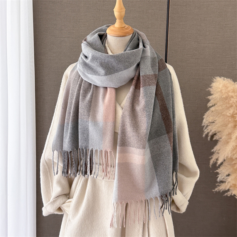 여성용 인조 캐시미어 블랭킷 스카프 190*68CM 태 - Pashmina Wrap Large 리뷰 및 가격